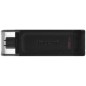 Kingston DataTraveler 70 64GB USB-C 3.2 Gen 1 USB stick Sort